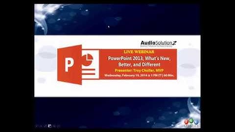 PowerPoint 2013 New Features & Updates