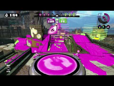 【スプラトゥーン】ロラコラ杯　けしごむ視点【ショッツル鉱山】【ガチエリア】2回戦1セット目