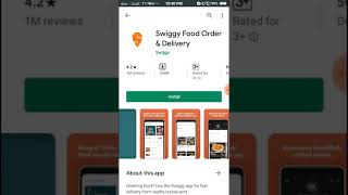 Swiggy Food Order & Delivery Online Android Mobile Apps screenshot 2