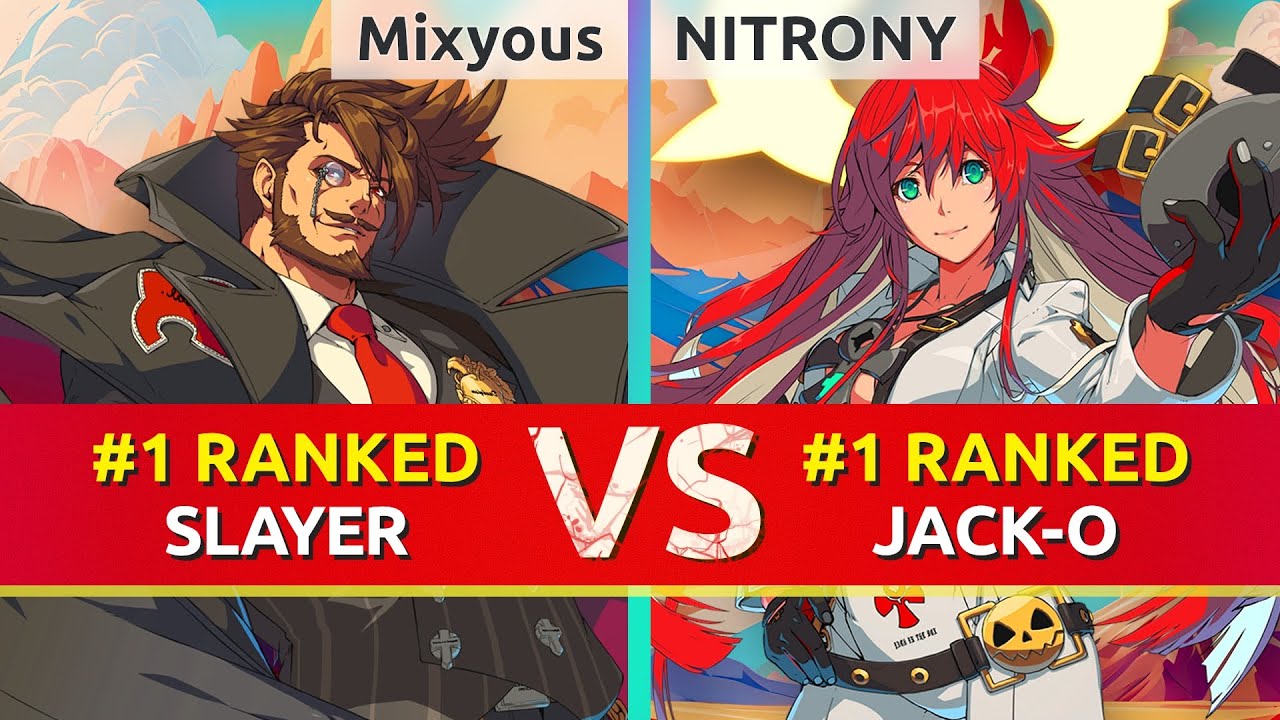 GGST ▰ Mixyous (#1 Ranked Slayer) vs NITRONY (#1 Ranked Jack-O). High Level Gameplay