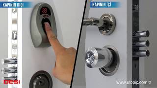 Desi Utopic S Akıllı Kilit Ile Sadece 1 Dakikada Kapınızı Parmak İzli Hale Getirin