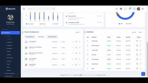 Dayone - Bootstrap 5 HRM, Employee & Project Admin Dashboard HTML Template