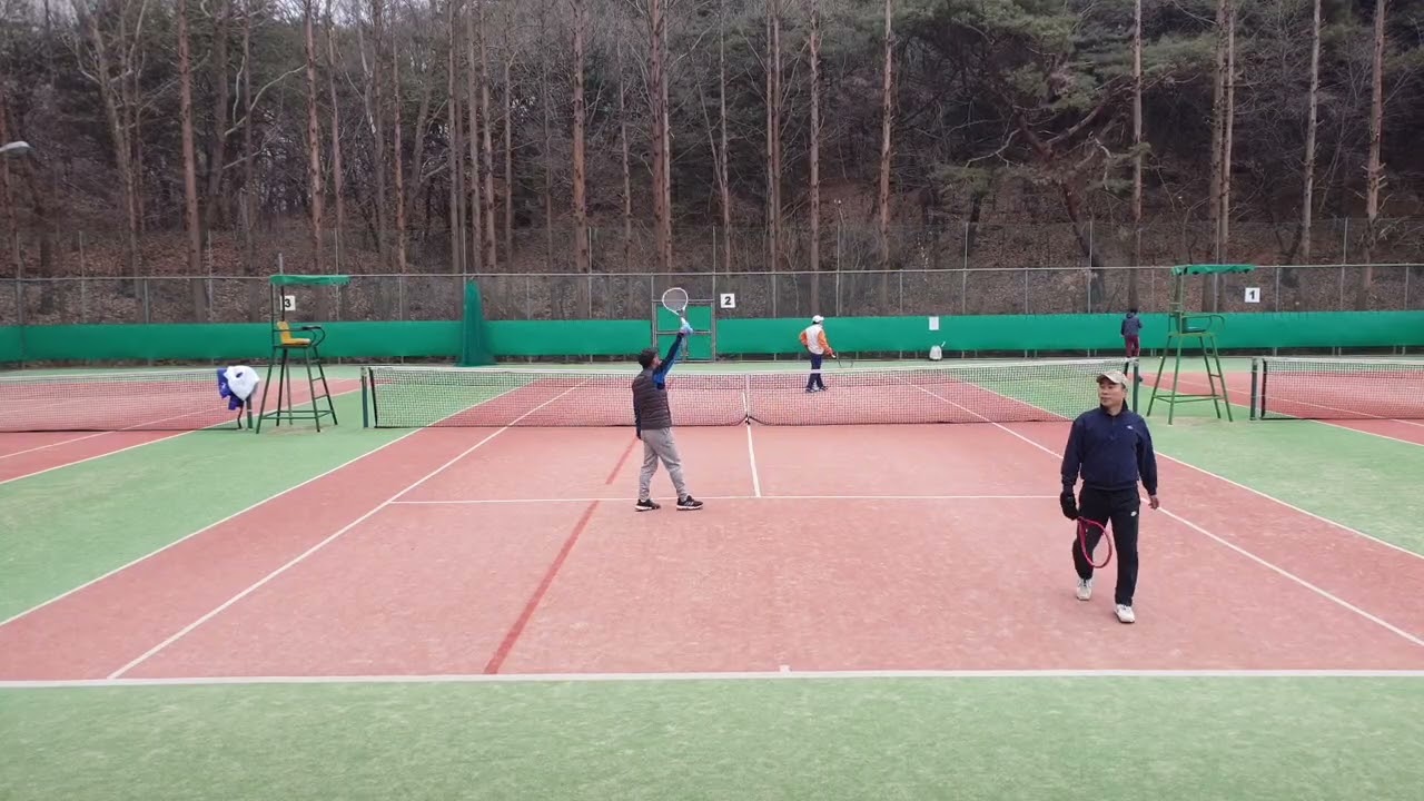 20260118 1250 고양시 백석테니스코트 복식 (gy+js vs kj+jh)