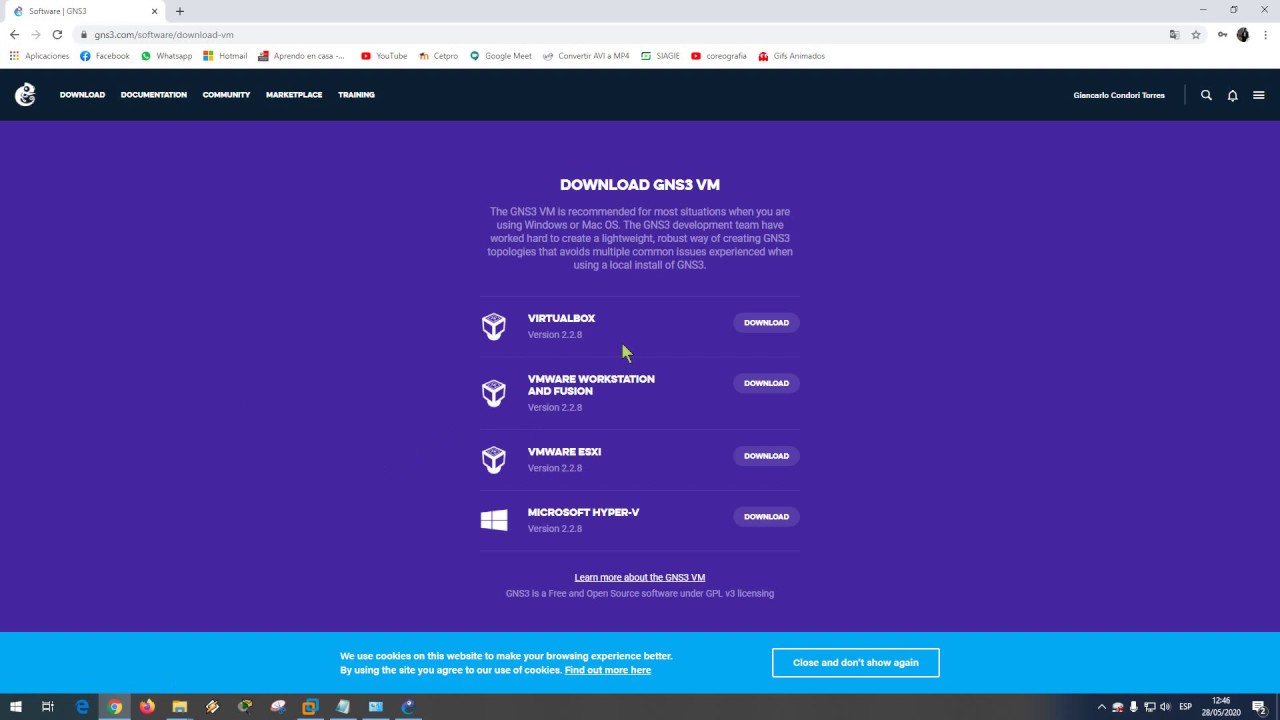 gns3 vm download gns3 vm download
