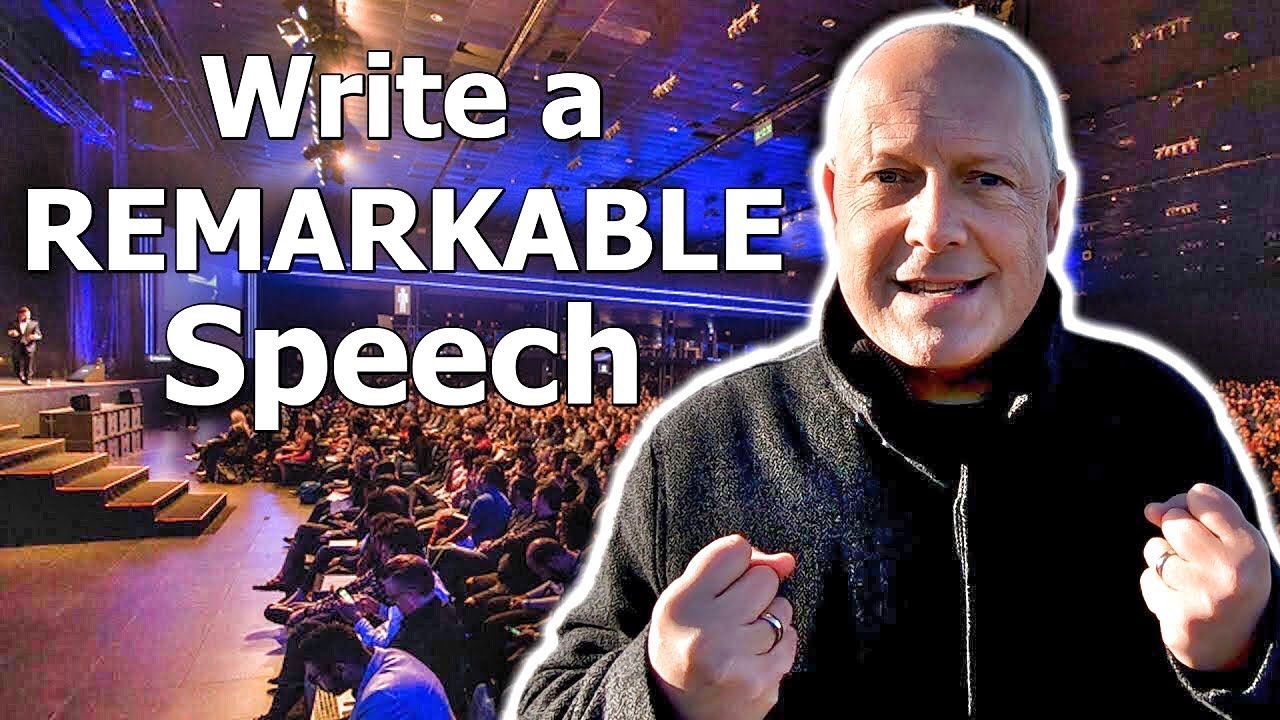 write a remarkable speech