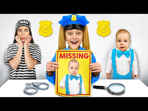 في قصة مضحكة يتظاهر ساشا بلعب دور اللص وضابط الشرطة