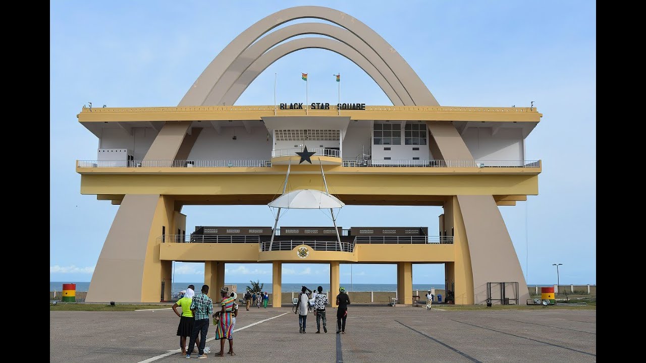 HOW GHANA"S  INDEPENDENCE SQUARE LOOKS  LIKE IN 2022