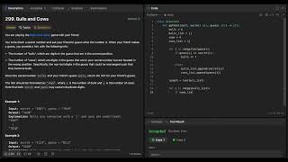 Bulls and Cows | LeetCode_299 | Problem Solving | Python