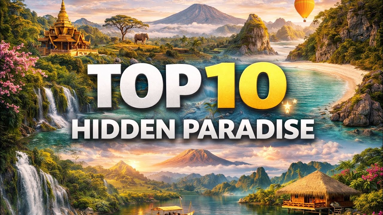 10 Most Beautiful Places in the World  Cinematic 4K