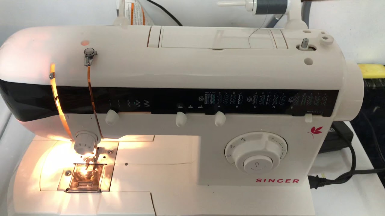 Singer 2732 Sewing Machine Threading The Needle YouTube