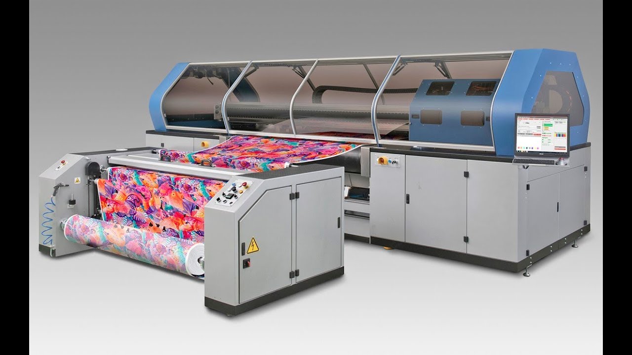 Shanghai Weifang Mimaki Tiger-1800B MkII - YouTube