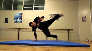 Simo Ice ElbowTrack training SLOWMOTION