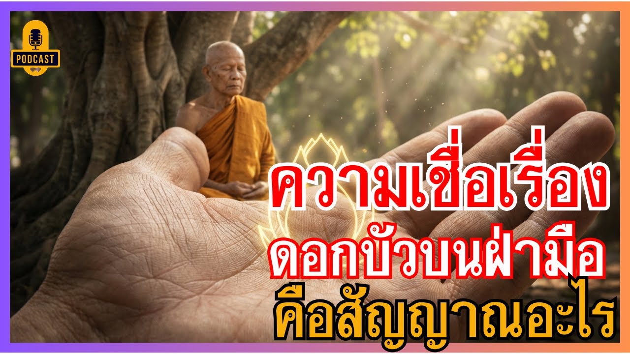 ถอดรหัสลายมือดอกบัว สัญญาณผู้มีบุญหนึ่งในล้าน หรือแค่ภาพลวงตา? | เปลี่ยนดวงด้วยตัวเอง #ลายมือดอกบัว