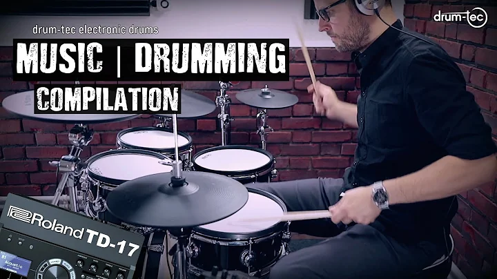Roland TD-17 sound module on drum-tec electronic drums MUSIC MIX