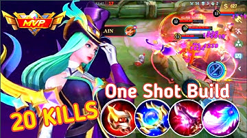 20 Kills Vexana !! Vexana One Shot Build ~ Build Top 1 Global Vexana ~ Mobile Legends