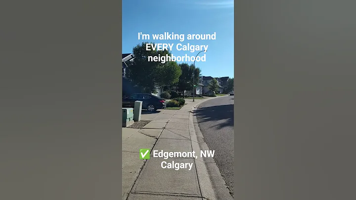 WALKING EVERY CALGARY NEIGHBORHOOD: Edgemont #nwcalgary #calgary #yyc #calgaryneighborhoods #cnek