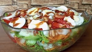 How to make Ghana salad // Ghanaian vegetable salad