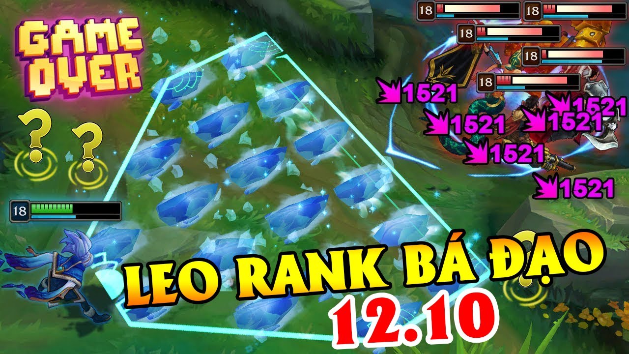 Top 15 Tướng LMHT Leo Rank Tốt Nhất ở 5 Vị Trí Khác Nhau Tại Phiên Bản Big Update 12.10