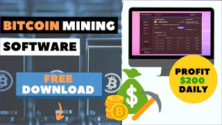Bitcoin miner software PC | ✅Profit 200$ daily✅ | Download Free screenshot 1