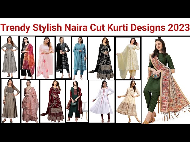 WANNA LAUNCH RIMI VOL 2 NEW SUPER FANCY NAIRA CUT KURTI at Rs 799 | Designer  Kurtis in Ahmedabad | ID: 2851209312948