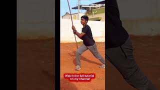 Master the Naangu Veetu Silambam Class 3 step at home! 🔥Full tutorial video in my channel