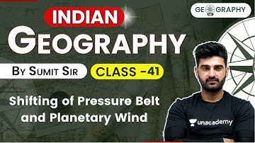 Shifting of Pressure Belt and Planetary Wind | Indian Geography Through Maps | UPSC CSE IAS