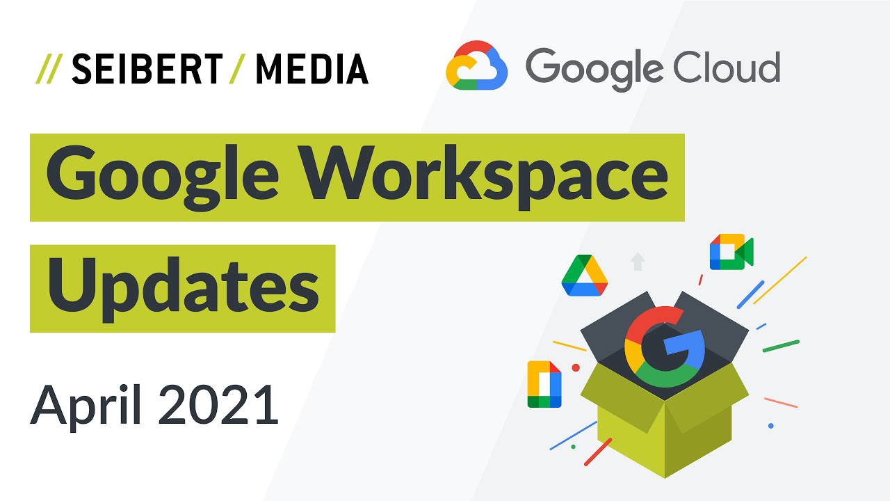 Google Workspace Updates April 2021 - Google Calendar,... - youtube