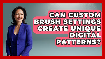 Can Custom Brush Settings Create Unique Digital Patterns? - The Virtual Art Desk