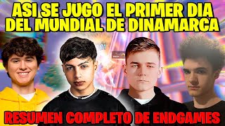 ASI FUE EL PRIMER DIA DEL MUNDIAL DE FNCS EN DINAMARCA | RESUMEN COMPLETO DE ENDGAMES