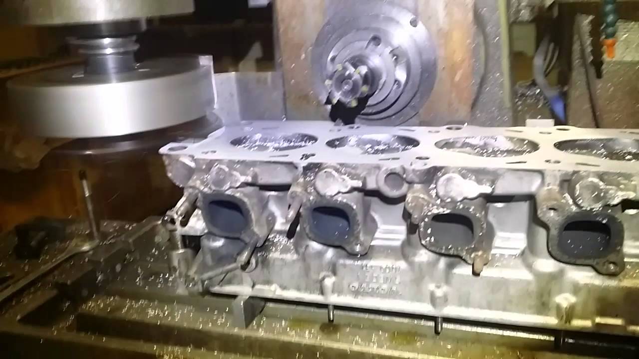 Volvo cylinder head resurfacing YouTube