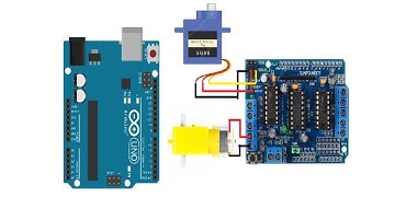 How To Use L293D Motor Driver Sheid With Arduino | L293D sheild Tutorial | Arduino project