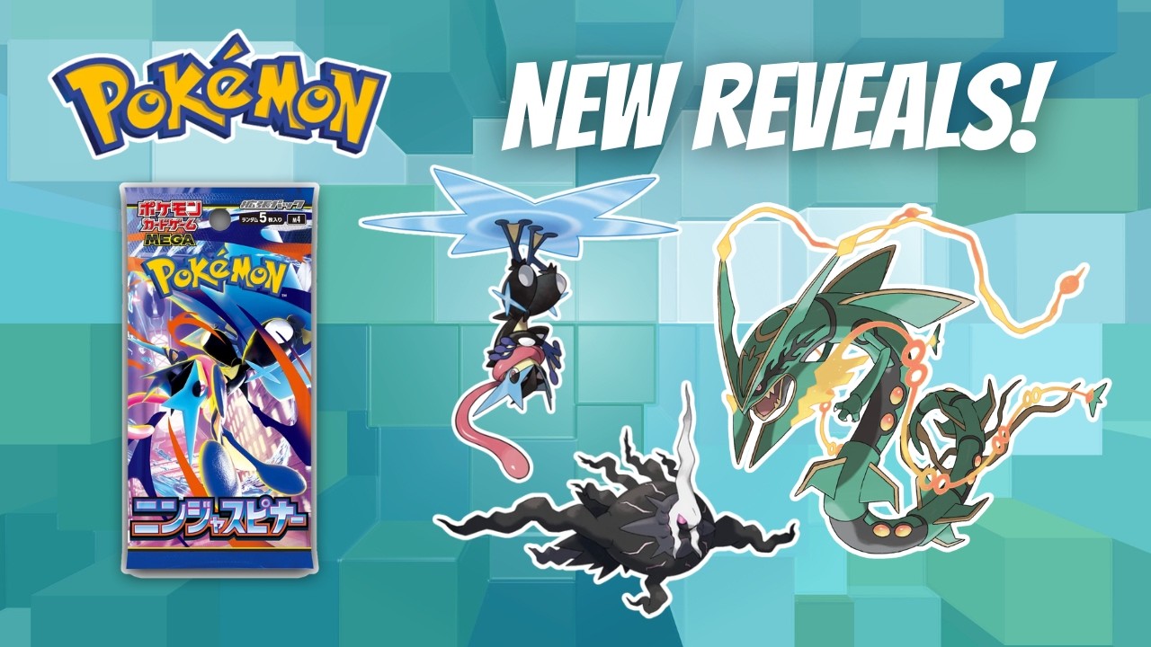 New Pokemon Card Reveals! Ninja Spinner, Abyss Eye, Storm Emeralda