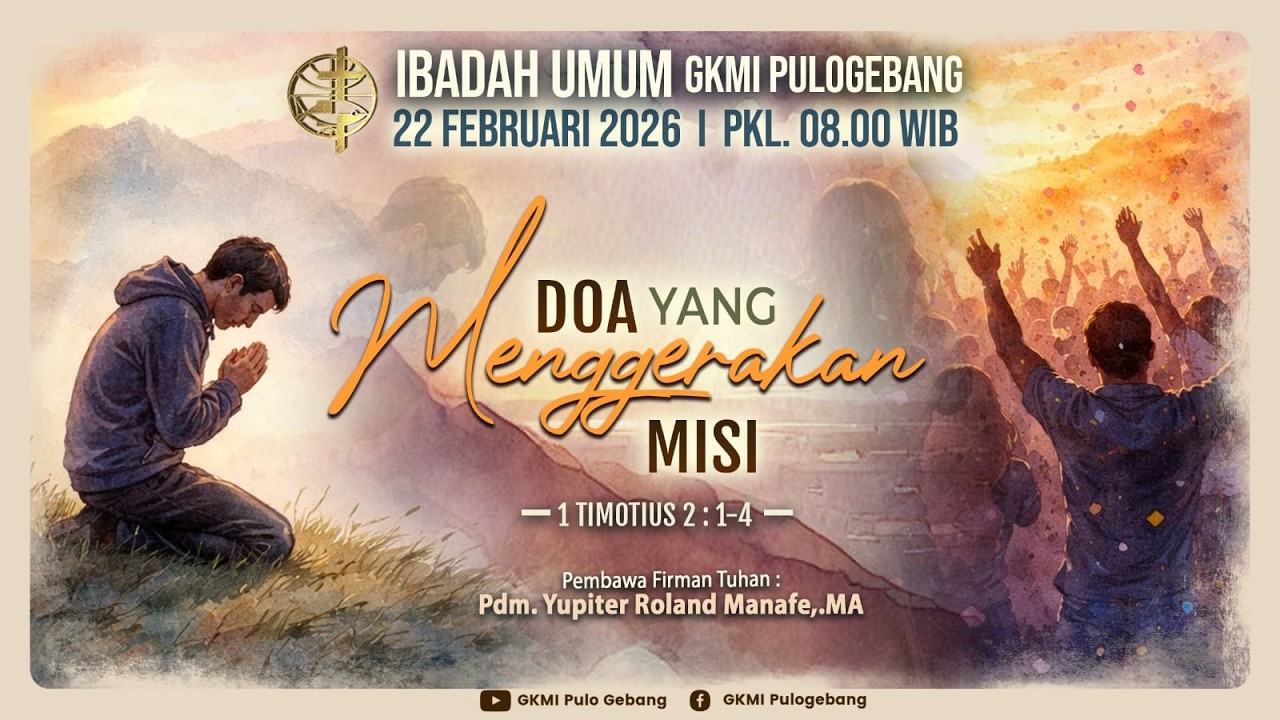 Ibadah Umum GKMI PULO GEBANG | Minggu, 22 Februari 2026 | [LIVE STREAMING]