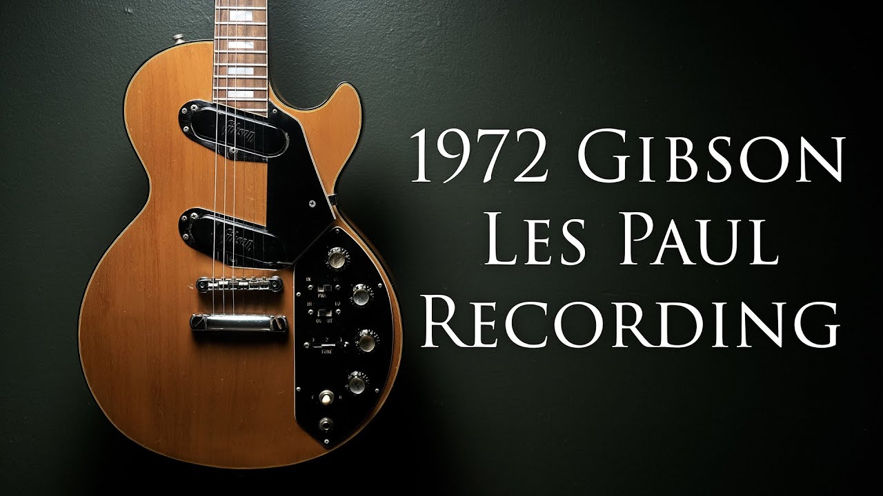 1972 Gibson Les Paul Recording (Benson Monarch Reverb)