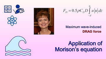 Morison Equation - wave loads on structures DRAG force