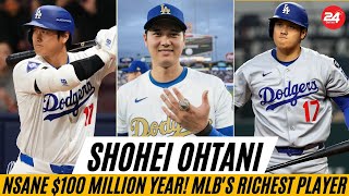 Information Shohei Ohtani's INSANE $100 Million Year!  Salary NOT Included! MLB's Richest Player REVEALED! Update