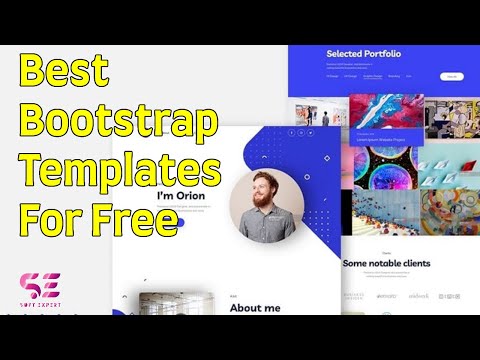 6 Best  Modern Website Templates Free Download - Bootstrap Website Templates 2021