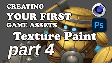 Creating Your First GameAssets - Hand Painted Texture Part 4