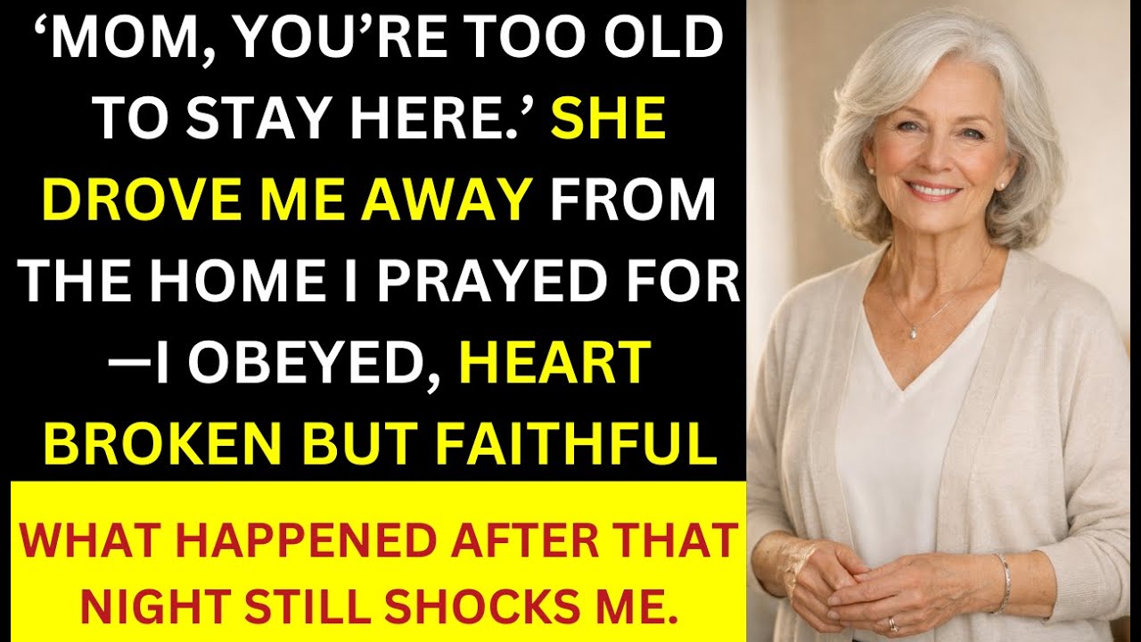 “My Own Daughter Told Me to Leave, —What Happened Next Will Shock you.