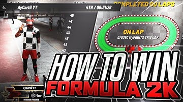HOW TO WIN FORMULA 2K EVENT! BEST METHOD TO WINNING FORMULA 2K EVENT NBA 2K20! HOW I WON FORMULA 2K!