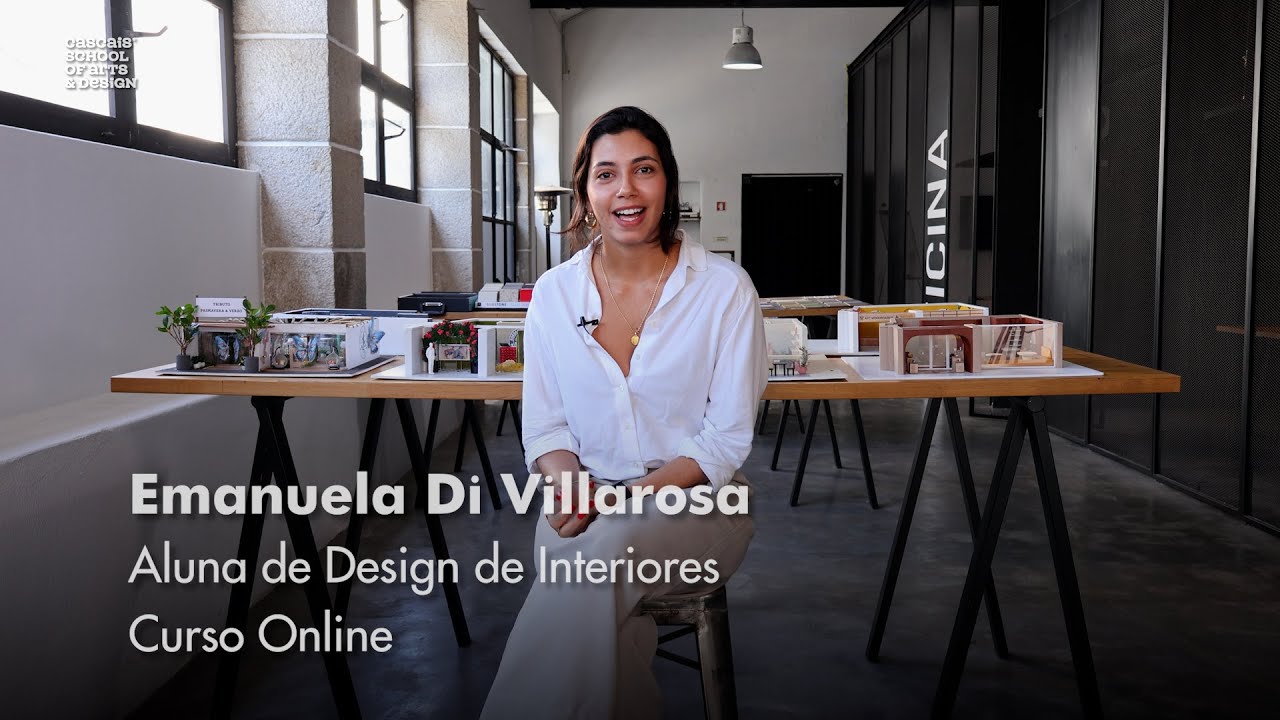 Emanuela Villarosa - Aluna de Design de Interiores na CSARTS - YouTube