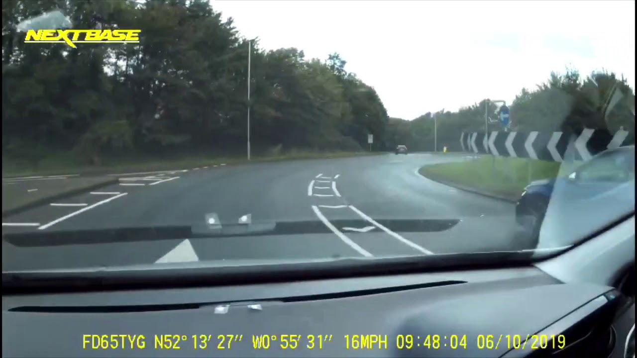 Driving ring road west Northampton