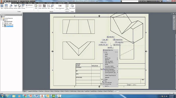 7.1 Part 3 Datum and Coordinate Dimensioning