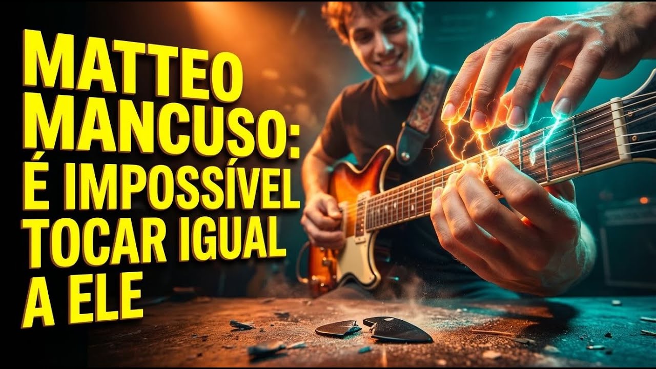 MATTEO MANCUSO: O Novo Expoente da Guitarra CONTEMPORÂNEA #guitar #matteomancuso #guitarrasempalheta