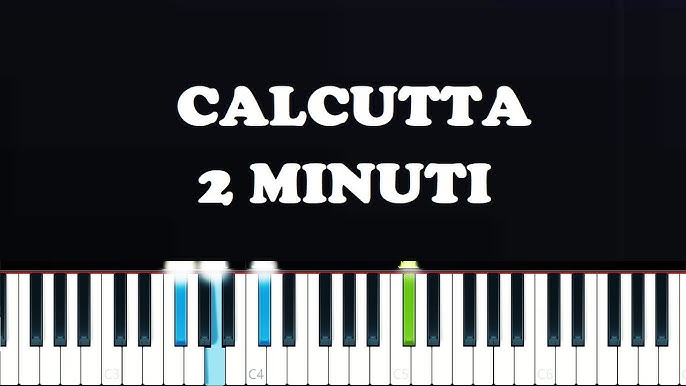 Calcutta - Tutti (Piano Tutorial) 