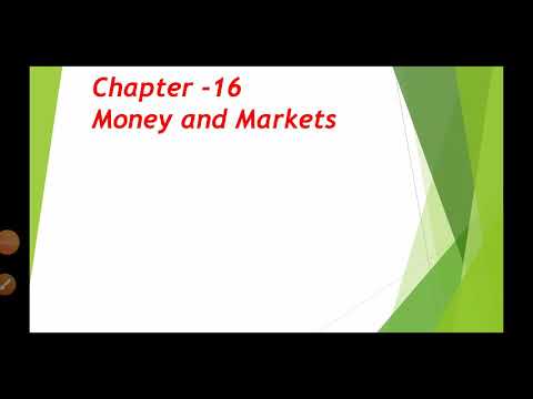 Class-5 Money and Markets