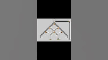 Amazing Video of Colorful Particles Splitting Left and Right #shorts #physics