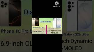 Samsung S26 Ultra vs iPhone 16 Pro Max – Which One Should You Buy? 💰 #comparexzone #Iphone16promax