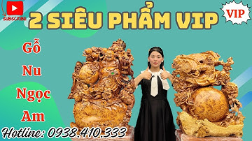 Tượng Di Lặc Ngũ Phúc Và Đạt Ma Hàng Long Phục Lân gỗ Nu Ngọc Am Vip| Tượng Gỗ Độc Đáo 0938410333