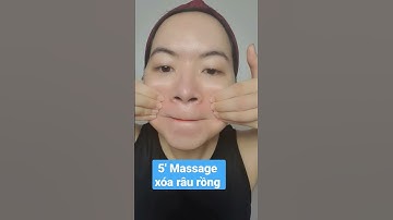 Massage kiểu này để xóa nếp râu rồng 5 phút mỗi ngày nhé!
